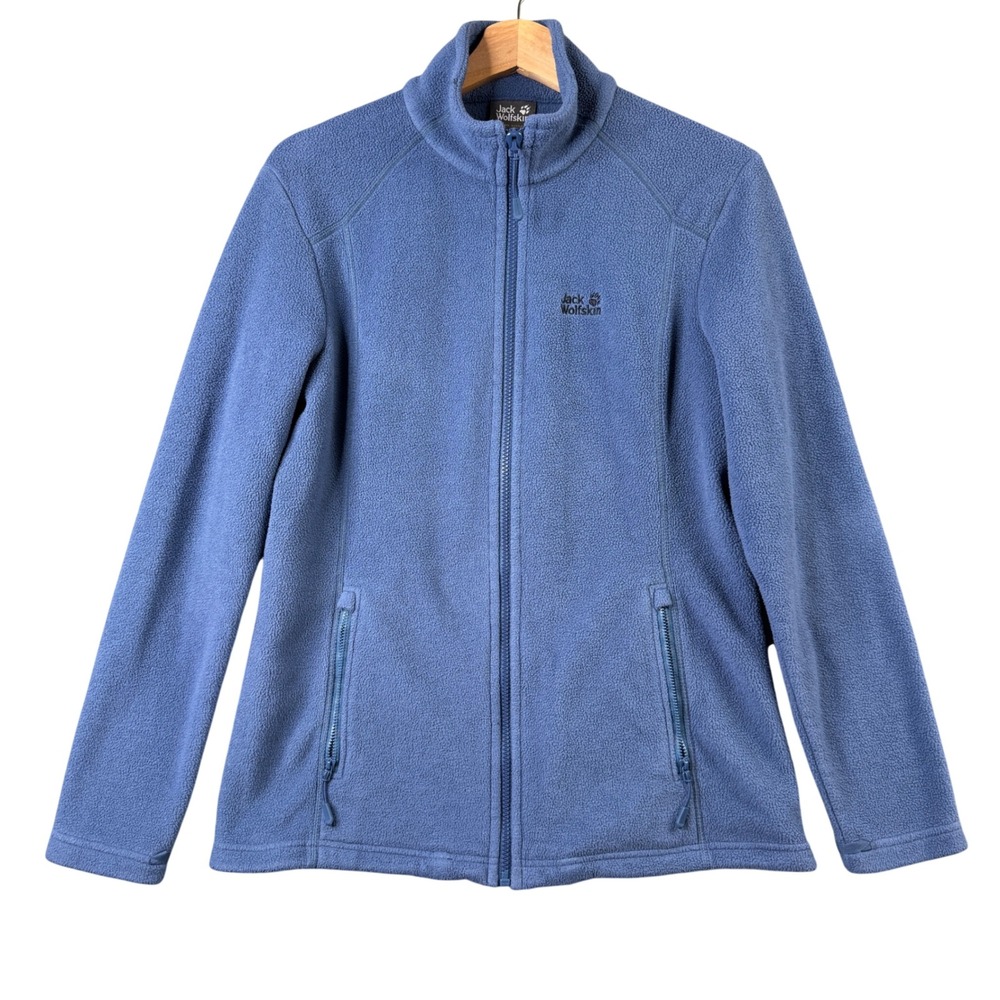 Jack Wolfskin Nanuk 150 Blue Fleece Full Zip Jacket 3-in-1 Regular 1703861 Women